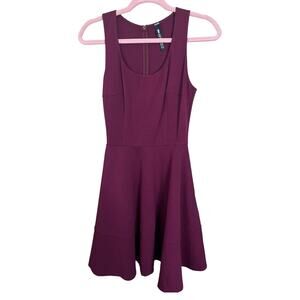 Design Lab Lord & Taylor merlot sleeveless dress medium